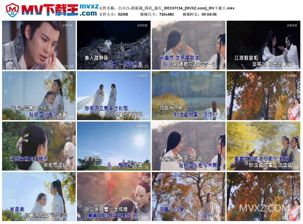 白小白-逍遥调_国语_流行_MEC01134